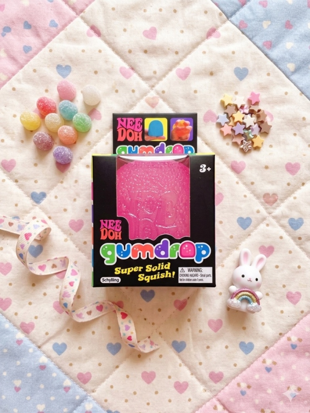 Pink Gumdrop Squishy
